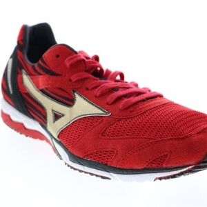 Mizuno Red and Gold Athletic Sneakers NWOT